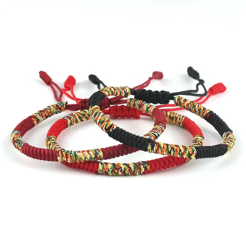 Tibetan King Kong Adjustable Macrame Bracelet Fashion Charm String Bracelet