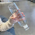 Simple Water Cup Portable Drinking Water Target Glass Bottle with Time Scale