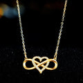 Wholesale Zircon Crystal Rhinestones Heart Flower Necklace Pendant Fashion Jewelry Charms for Women Mather Gifts