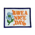 DIY Funny Have a Nice Day Heart Middle Finger Movie Uniform Logo All You Need Is Love Taiji Symbol Funny Face Patch
