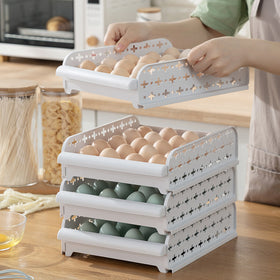 Factory Wholesale Stackable Egg Box Egg Storage Box 20 Grid Plastic Egg Box
