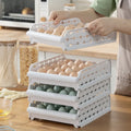 Factory Wholesale Stackable Egg Box Egg Storage Box 20 Grid Plastic Egg Box