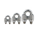 High Quality Marine Grade Heavy Duty Din 741 Wire Rope Clip Clamp Stainless Steel Wire Rope Clip for Rigging