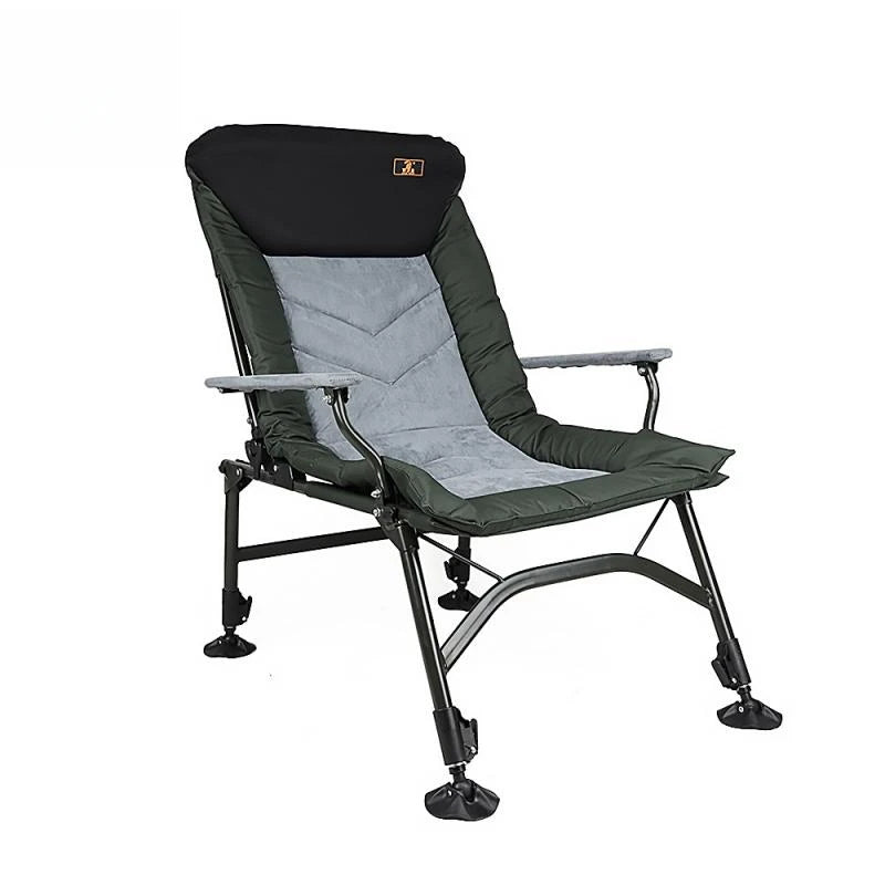 Manufacturers Folding Outdoor Fishing Chair Portable Backres Fishing Chair Adjustable Legs Foldable Chair
