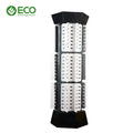 ECO Modern Foldable Acrylic Rotating Four Sides Sunglasses Display Stand Customized Floor Standing for Retail Store Promotion
