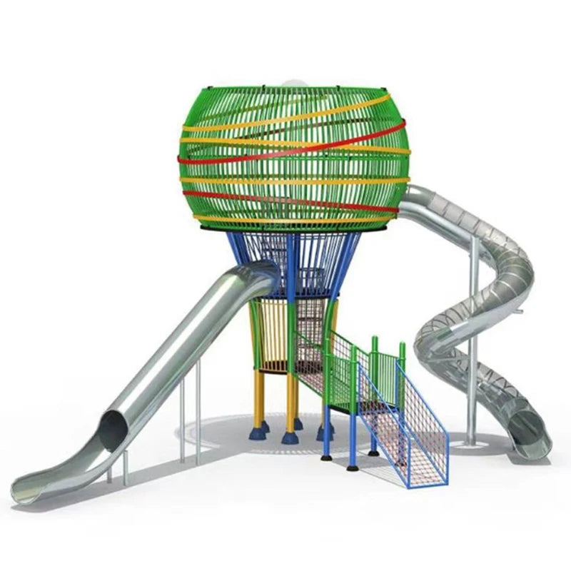 Original Factory Made Outdoor Stainless Steel Slide for Kids-Adventure Park & Kindergarten Use