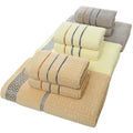 Wholesale 100% Cotton Adult Hotel Towel Set High Quality Absorbent 70x140cm Terry Home Bath Towel Sets