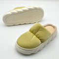 Women's Cotton Home Slippers Warm Fur Lined with Plush Insole Stylish for Indoor Use Winter Autumn