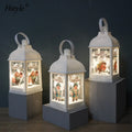 Ramadan Led Plastic Lanterns Eid Ramadan Lanterns for Ramadan Eid Party Birthday Gifts Table Households Decorations HS327