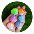 Gradient Colors Resin Shell Flatback Cabochon Miniature Pattern Applique Accessories Craft DIY Scrapbook Earring