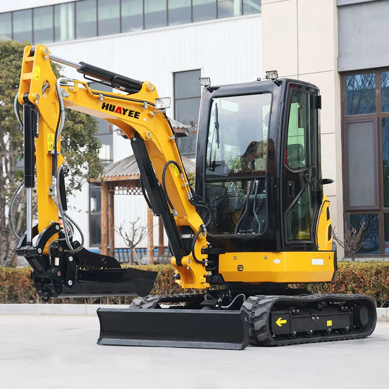 HUAYEE Factory CE/EPA/EURO Mini Excavator 3.5 Ton Hydraulic Household Small Crawler Excavator Multifunctional Mini Digger