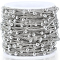 New Arrivals Bead Chain for Wholesale Women Men Special Design Low MOQ Chains Links for Necklace Bracelet DIY Jewelry Making