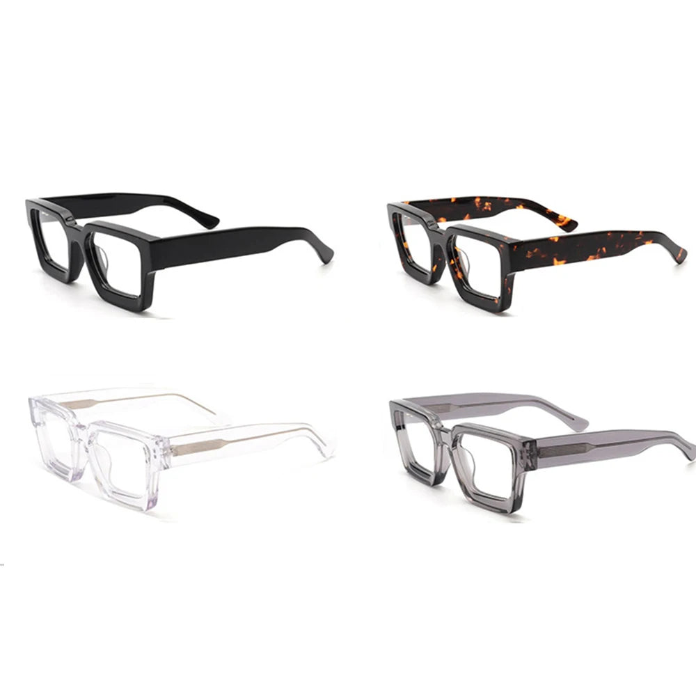 2023 New Cheap Vintage Oversized Cat Eye Metal Frame Glasses Anti Blue Light Filter UV400 Protection Reading Acetate/PC Unisex