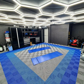 Customizable Hot Sale Garage Floor Tiles Interlocking Plastic Car Wash Floor Tile Flooring Tiles for Garage