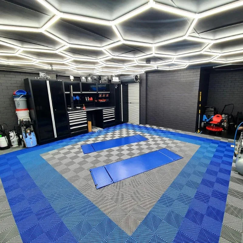 Customizable Hot Sale Garage Floor Tiles Interlocking Plastic Car Wash Floor Tile Flooring Tiles for Garage