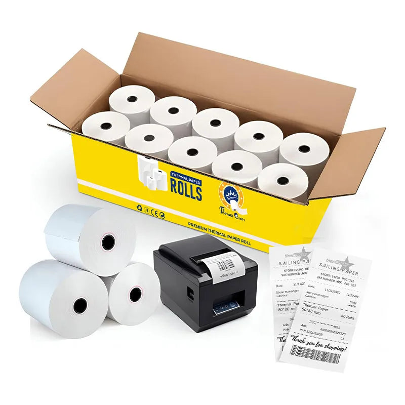 Manufacturing Atm Price 55gsm 57mm 80mm 80x80 3 18 57 X 40 13core Bpa Free Jumbo Roll Customized Thermal Paper Roll Suppliers
