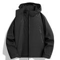 Unisex Custom Logo Varsity Jacket Lightweight Breathable Waterproof Rain Windbreaker Stand Zipper Closure Plus Size Woven Print