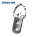 TS-K009 Heavy Duty D Ring Picture Hangers D-Ring Picture Hanging Hardware 2 Holes Picture Hooks for Paintings Artwork Frames