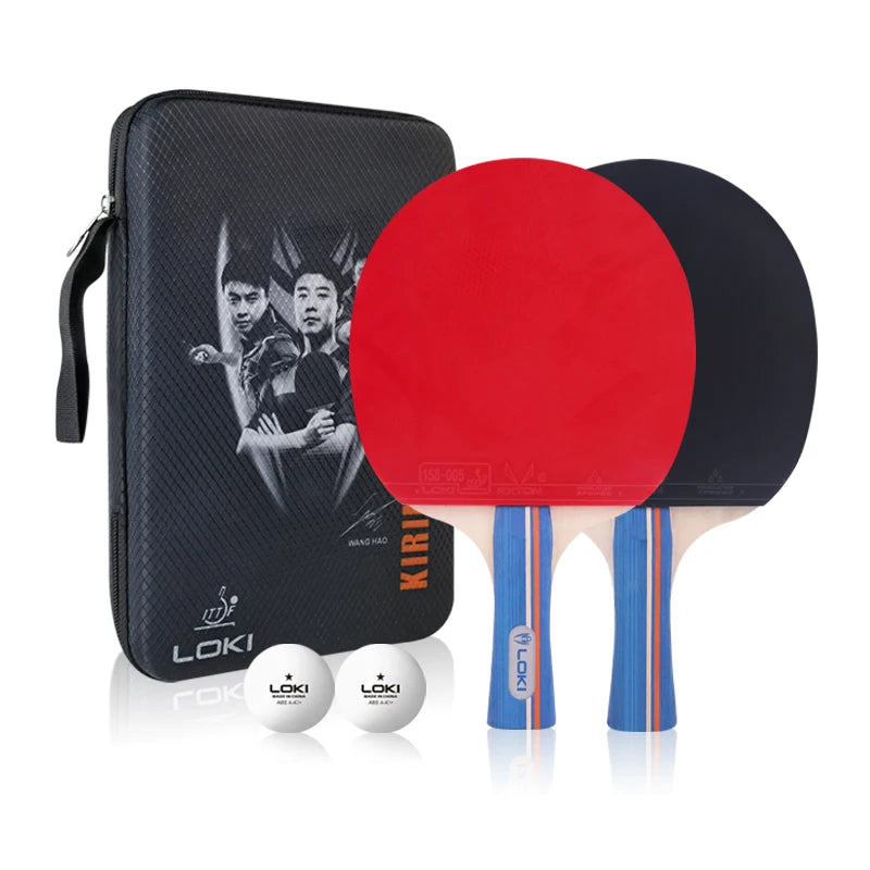 LOKI K3000 Best Price Tenis De Mesa Raqueta Set Hot Sale Raquetas De Tenis De Mesa ITTF Approved Ping Pong Paddle