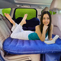 Sunshine Foldable Modern Car Air Bed Twin/Double Inflatable Mattress Outdoor Camping Travel Flocking PVC Air Mat
