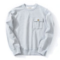 Clothes Men High Quality New Casual Streetwear 100% Cotton Long Sleeve Men Autumn Winter Solid Eco-Friendly Hoodie Hot Supplier