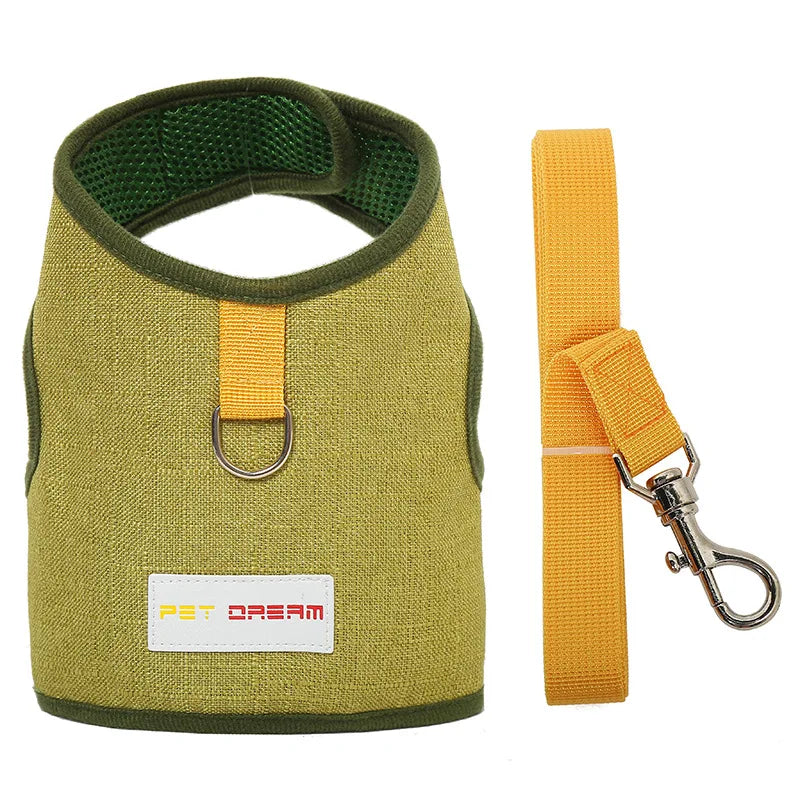 Stocked Breathable Mesh Firm Tactical Soft Pet No Pull Adjustable Dog Harness