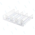 Factory OEM Manufacturer Freezer Fridge Plastic Adjustable Shelf Dividers with Pusher for Product Cigarettes Display