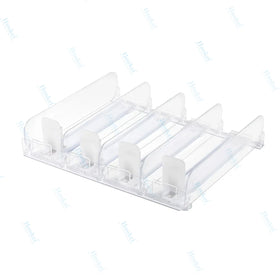 Factory OEM Manufacturer Freezer Fridge Plastic Adjustable Shelf Dividers with Pusher for Product Cigarettes Display