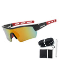 New Custom logo Riding Cycling Driving Glasses Mirror Dazzling Soft Rubber Nose Pad UV400 Sports Sunglasses for Men Women