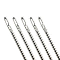 Wholesale 25Pcs Hand Sewing Needle 38mm Easy to Go Through Side Opening Self-Threading Multi-Size Needles Blind Needle