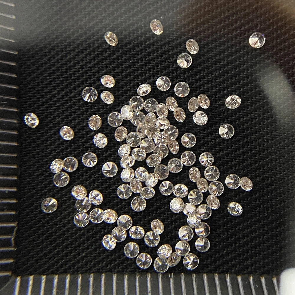HQ GEMS 0.002cts -0.01cts 0.7-2mm 100% Natural Diamond FG SI-VS Diamond Price Per Carat