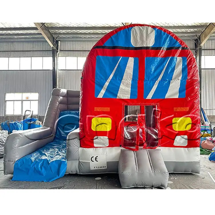 Kids Monster Truck Bounce House Inflatable Combos Jumping Party Rentals Huge Truck Outdoor