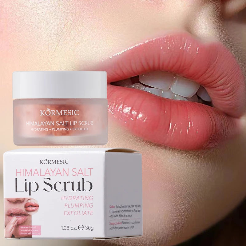 KORMESIC Wholesale Custom Logo Private Label Lightening Natural Moisturizing Exfoliator Organic Vegan Pink Lip Scrub for Lips