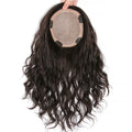 Silk Topper 12x14cm Straight Woman Topper 100% Human Hand Tied Curly Silk Base Wholesale Price Directly Supplier