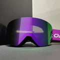 Yijia Optical Ski Goggles PRO Frameless Magnetic Interchangeable Lens 100% UV400 Protection Snow Goggles for Men Women