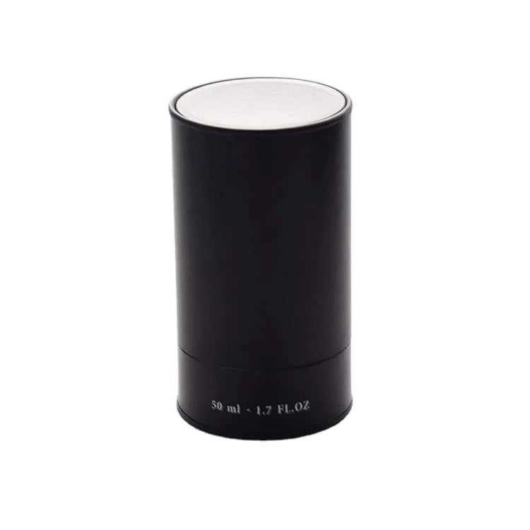 High Quality Luxury Bottle Perfume Glass 50ml with Magnetic Perfume Cap and Tin Plate Box