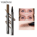 Waterproof Natural Eyebrow Pen Four-claw Eye Brow Tints Makeup Four Colors Eyebrow Pencil