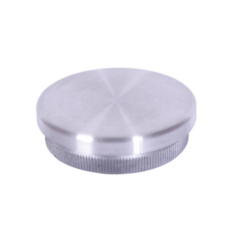 Slot Pipe Fitting Cover Tube End Cap Stainless Steel 316 Deck Railing System