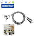 XINRONG Adjustable Gripper Hanging Lighting Coilover Suspension Kit for LED Panel Manufactured Lighting Accessories MegaBDM