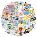 100Pcs Cute Fresh Luggage VSCO Sticker for Girl Kids Notebook Paper Decor DIY Phone Case Bottle Laptop Waterproof Stickers