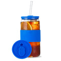 JM Qualified High Borosilicate PC Drinking Cup Transparent RTS Hot Selling Straw High Temperature Resistance LOGO Beer Can Glass