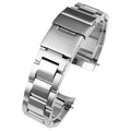 Customized Logo 21mm Curve End 304L Stainless Steel Maxtank Gd278 Fashion Watch Band Bracelet