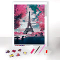 Modern Art Diamond Painting Ab DIY Diamond Painting Kits for Adults Eiffel Tower 30x40 5d Diamond Painting Wholesale