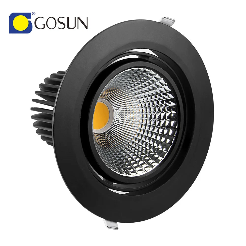 Modern 32W Downlight LED Ceiling Spotlight 4-Way Rotatable Recessed High Wattage 8W 5 Years Warranty Good Heat Warehouses 220V