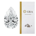 Zuanfa Jewelry 0.5-5CT D VVS1 White Water Drop Pear Cut Loose Moissanite Diamond
