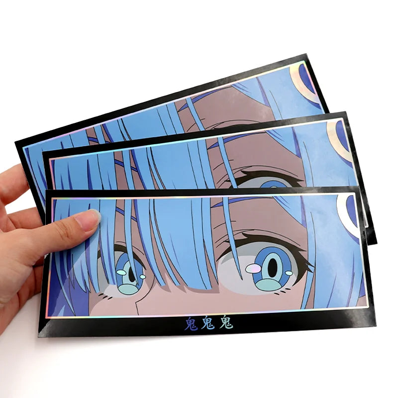 Wholesale Bwill Individual Custom Holographic UV Protection Waterproof Die Cut Adhesive Permanent PVC Stickers Gift & Craft Use