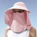 GJ XMZ220 Hot Selling Multifunctional Polyester Sun Cap Removable Outdoor Big Brim Breathable Fishing Sun Hat