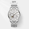 IW Men's Top Brand Luxury Mechanical Watch Fully Automatic Stainless Steel with Miyota Movement Waterproof Luminous Hands