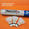 G8 Tournament Air Badminton Shuttlecocks Durable Class Goose Straighten Feather Natural Fiber Cork Goose Straighten Fiber