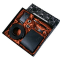 Wholesale Gift Set Mens Gifts Simple and Exquisite Business Wallet Key Wallet Belt Gift Set for Men